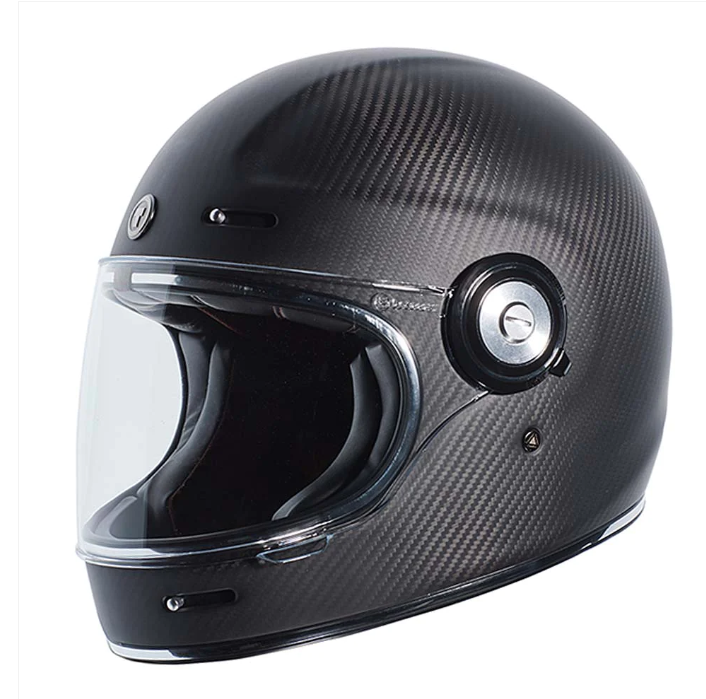 Шлем TORC T-1 FULL FACE CARBON FIBER MATTE BLACK